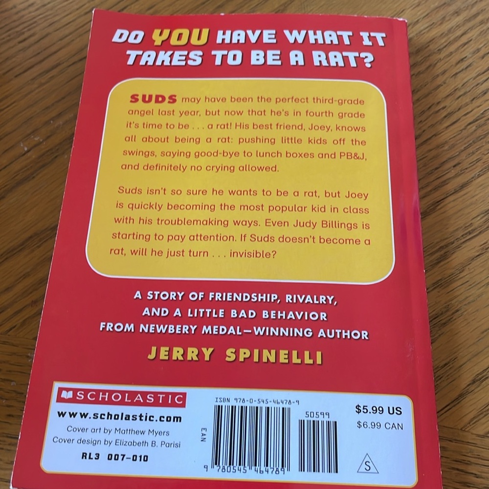 Fourth Grade Rats Chapter Book - Picture 2 of 3